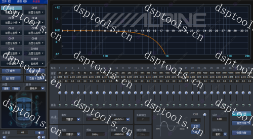 阿尔派PXE-0850S调音软件ALPINEPXE-0850S